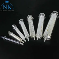 1pcs to 10pcs 12510203050100ml disposable glass injection syringe liquid syringe transfer pipette without needle