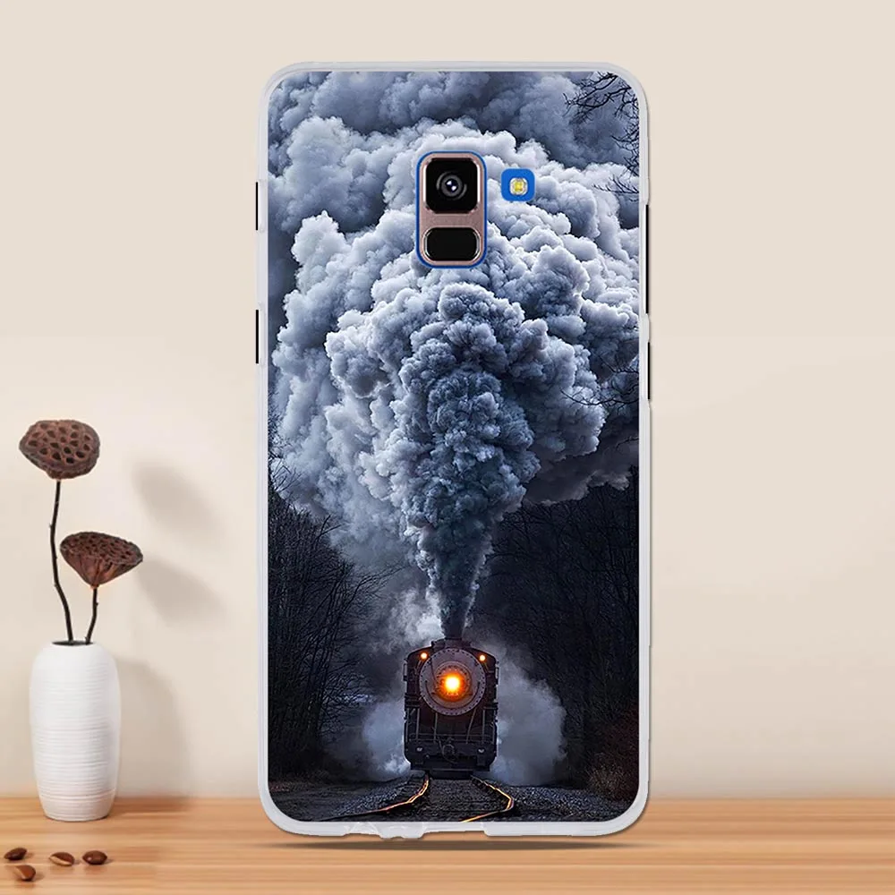 Чехол для samsung Galaxy A8 Plus чехол Капа Coque чехол из термополиуретана и силикона для samsung A8 Plus A 8+ A730F Чехол протектор бампер