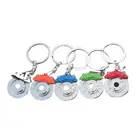 3D посеребренный металлический тормозной диск модель творческий автомобиль авто брелок для женщин мужчин DIY Ключ Цепочки, аксессуары