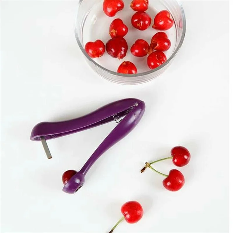 Cherry Pitter Stainless Steel Fruits Tools Fast Remove Core Remover Vegetable Juicing Tool Kitchen Gadgets Accessories |