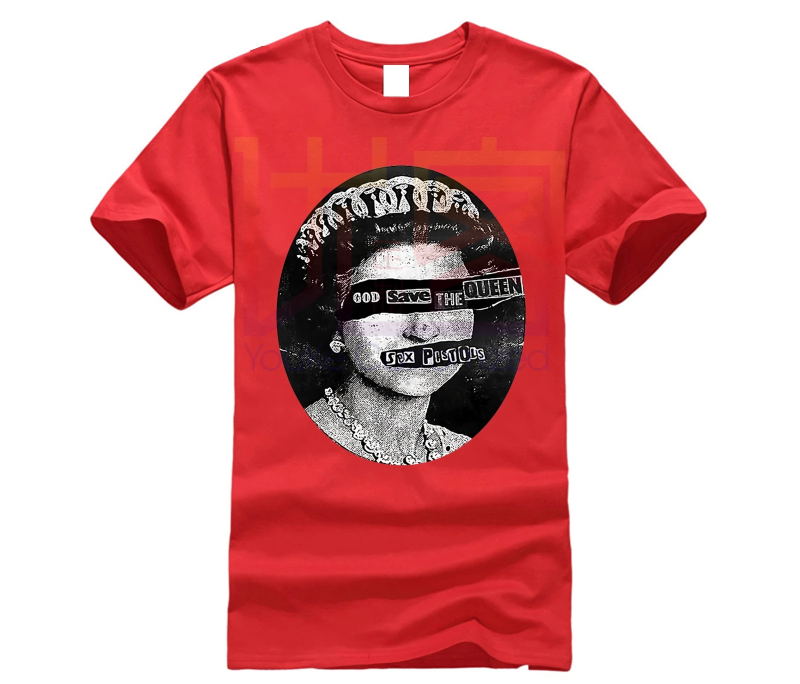 Мужская футболка-God Save The queen-в стиле панк |