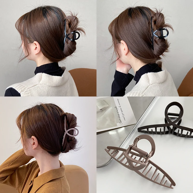 Заколка для волос с изысканным захватом головной убор заколка Южная Корея