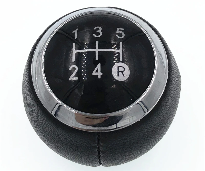 Новый черный 5-скоростной автомобильный ручной рычаг переключения передач для