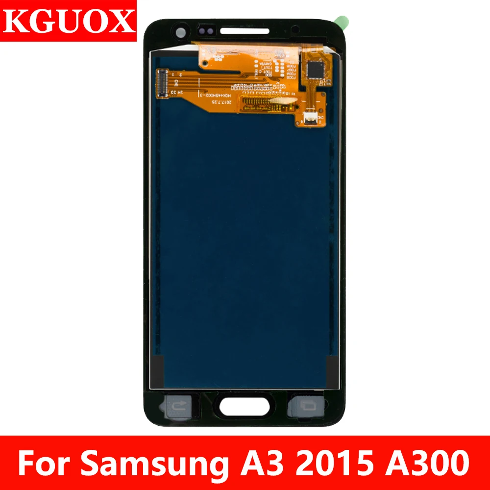 

ЖК-дисплей с регулируемой яркостью для Samsung Galaxy A3 2015 A300 A3000 A300F A300M, ЖК-дисплей с сенсорным экраном и дигитайзером в сборе