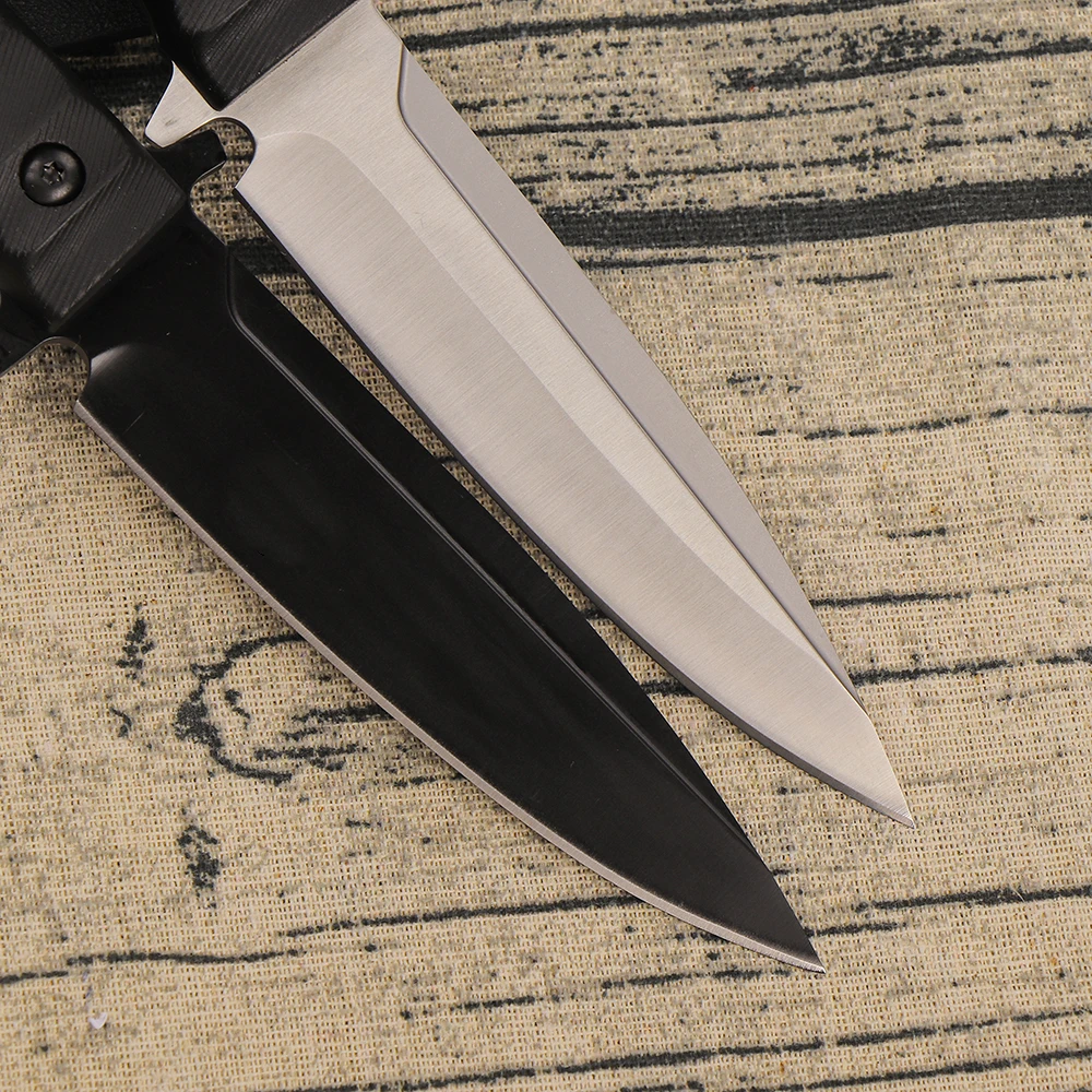 Острый прямой нож высокой твердости портативный инструмент для выживания в