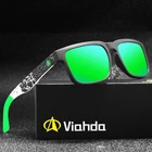 Мужские поляризационные солнцезащитные очки VIAHDA, мужские солнцезащитные очки для вождения, роскошные брендовые дизайнерские очки