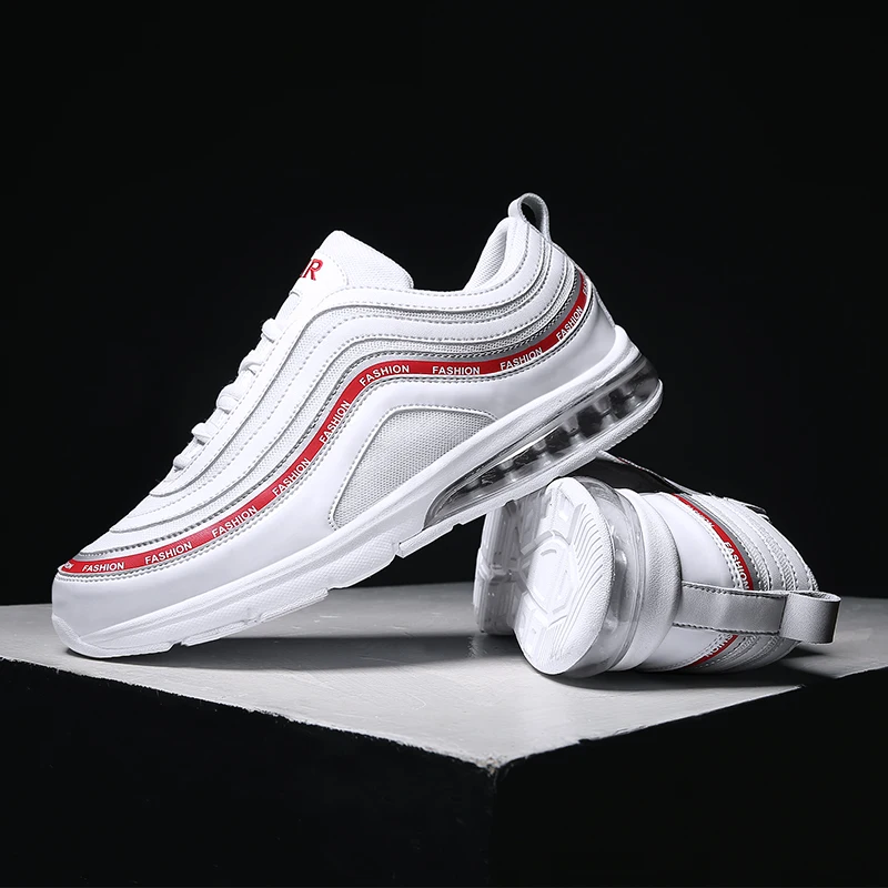 Мужская повседневная обувь мужские кроссовки дышащий светильник на шнуровке