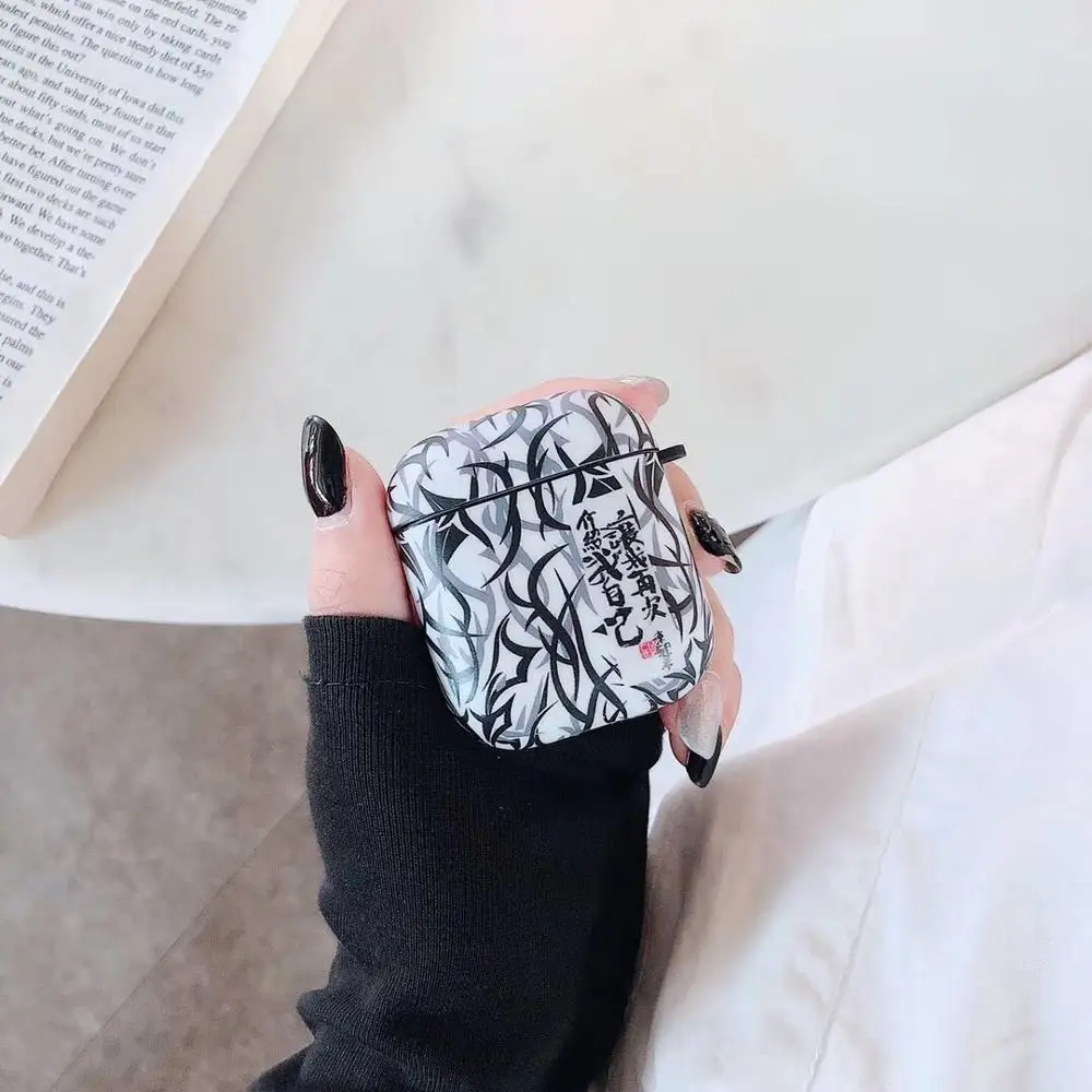 Роскошный китайский Jing thorn Модный мягкий чехол для Apple new Airpods 1/2 противоударный чехол беспроводной Bluetooth наушники чехол для гарнитуры