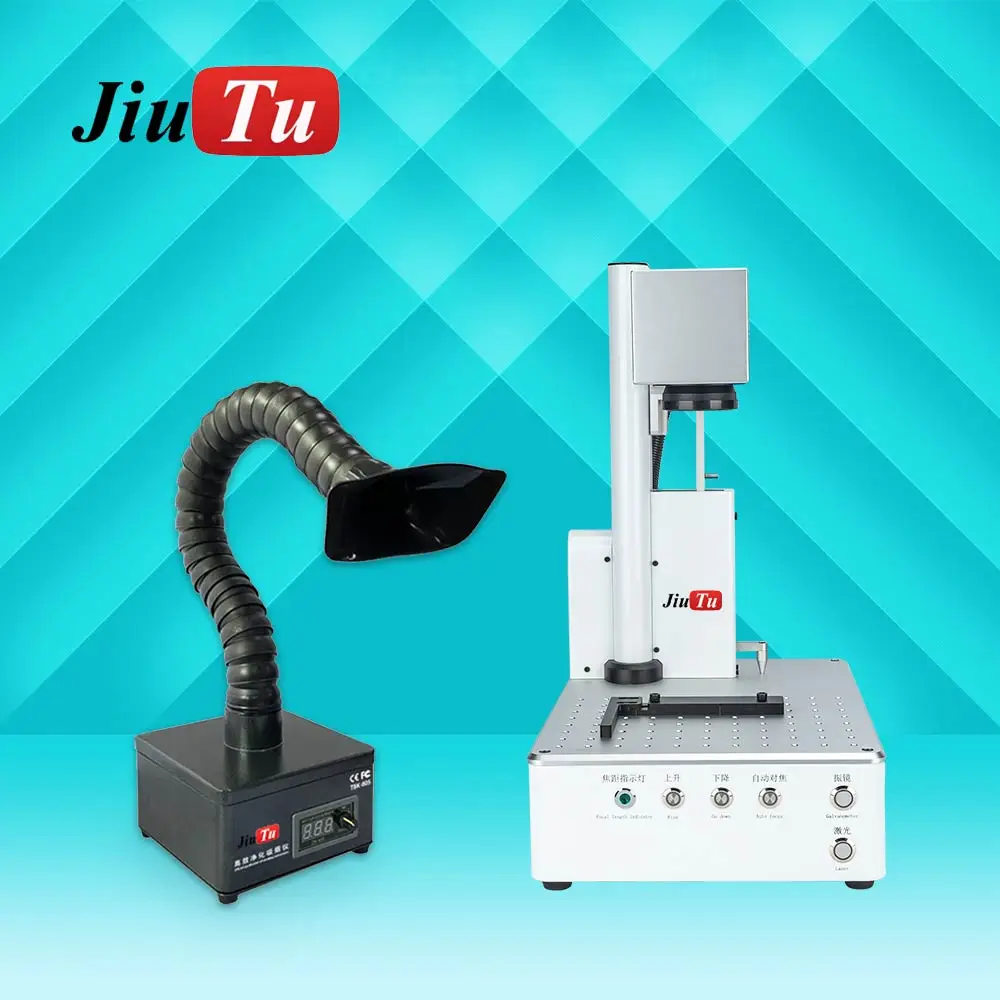 

Jiutu Laser Back Glass Removal Machine With Fume Extractor For iPhone 12 12Mini 12 Pro 11 X XS 8G 8Plus Mobile Phone Refurbish