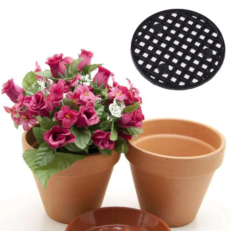 100 шт. сетчатые подставки для цветочных горшков диаметр 4 5 см | Дом и сад
