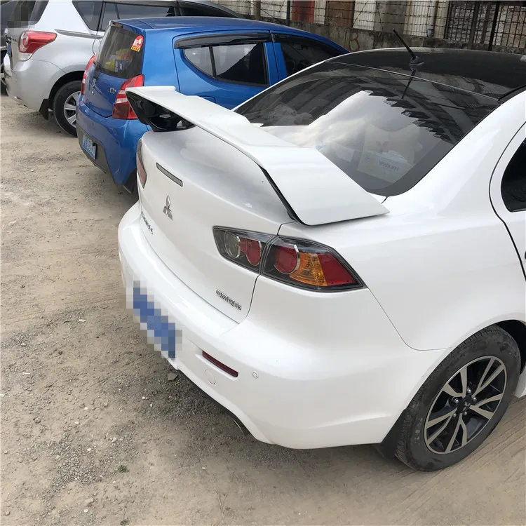 Спойлер для Lancer EVO 2010 2014 АБС пластик цвет заднего крыла праймера задний спойлер