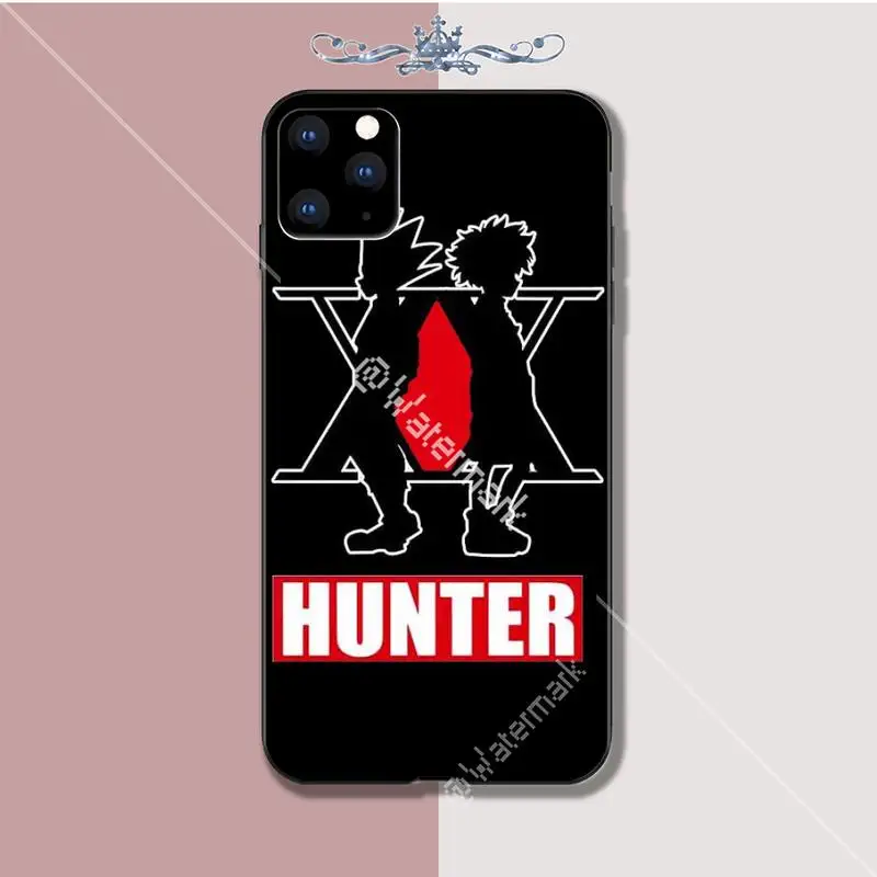 YNDFCNB HUNTER×HUNTER Luxury Phone Case Funda For Iphone 5s Se 2020 6 6s 7 8 Plus X Xs Max Xr 11 Pro Soft Silicone Coque | Мобильные