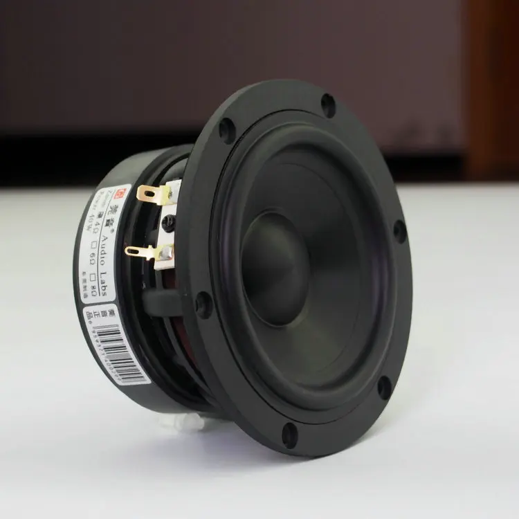 1 шт. Аудио Labs 4 ''Hifi Midwoofer динамик драйвер керамика смешанный конус двойное литье алюминиевая рама 4/8 Ом опция 50 Вт d120мм