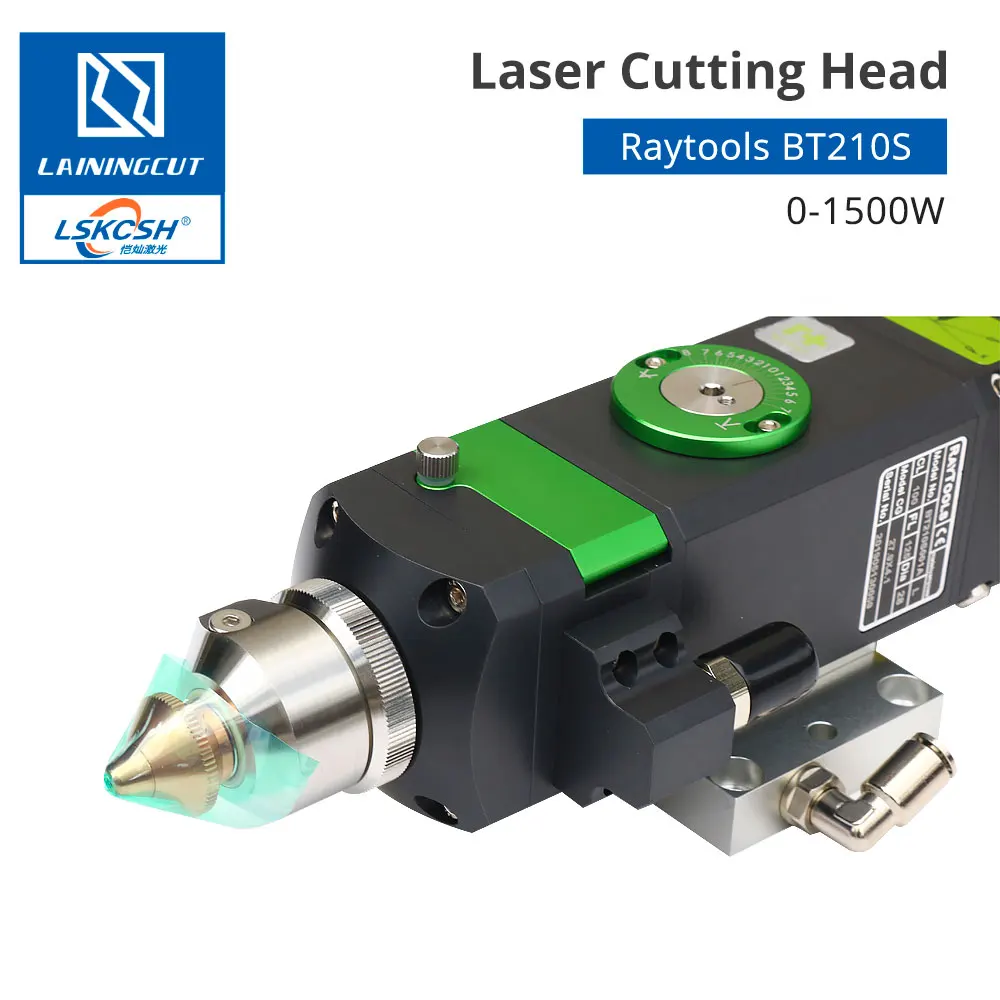 LSKCSH Raytools BT210S 0-1500 Вт волоконная Лазерная режущая головка для Raytools Raycus IPG волоконная Лазерная режущая головка для металла QBH