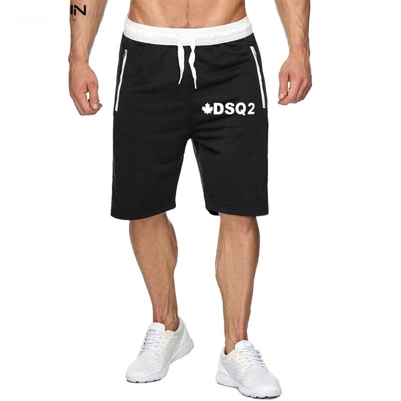 

2021 summer shorts men's fashion brand DSQ2 breathable men's sports casual shorts comfortable large size fitness men's bodybuild