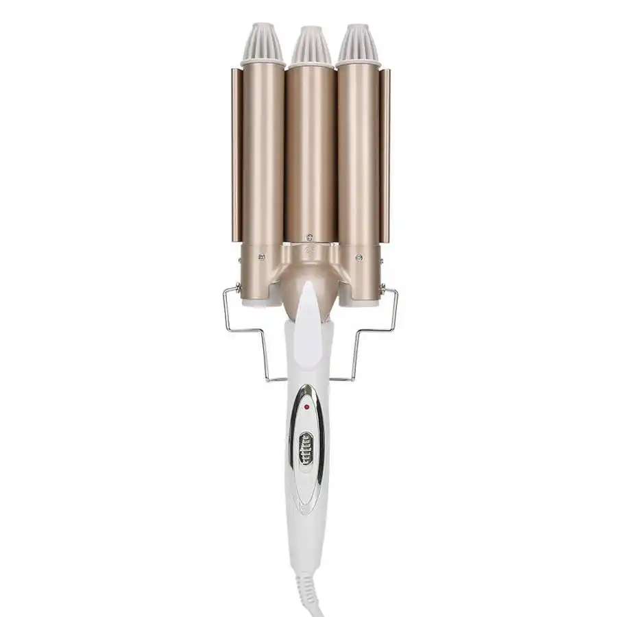 

Щипцы для завивки волос с керамическим покрытием, 2 передачи, 3 ствола, 25 мм