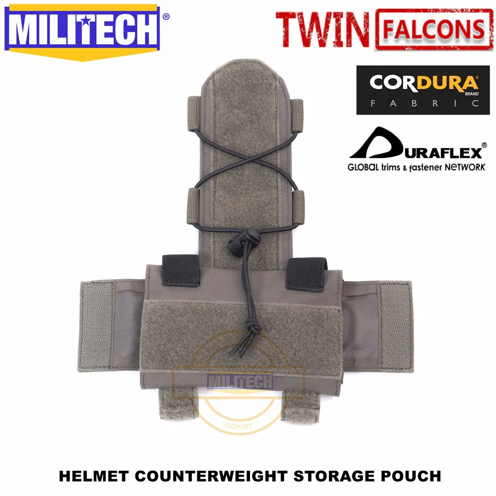 MILITECH TWINFALCONS TW Шлем Счетчик веса сумка для хранения TN VC сумка для хранения Тактическая Военная NVG счетчик веса сумка