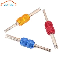 1pcs universal valve core stems remover car truck bicycle screwdriver tire wheel repair install remove tool dual use