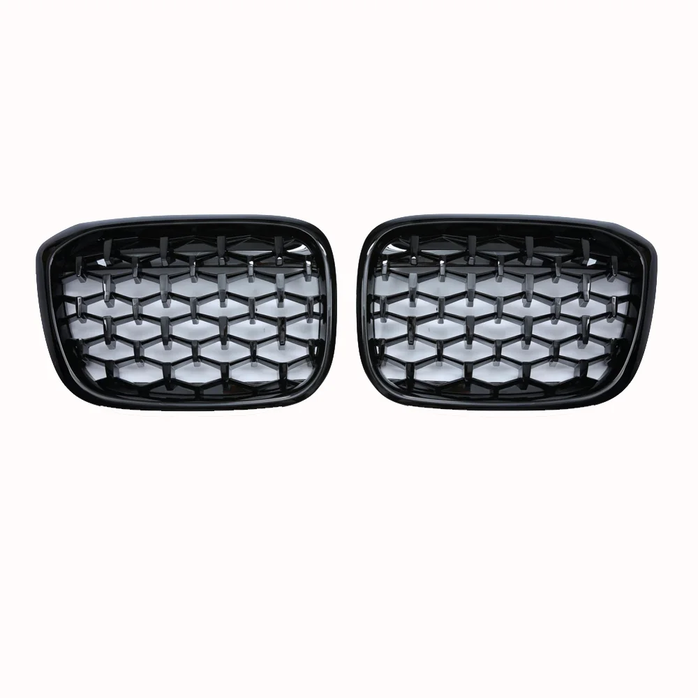 Новый Алмазный гриль для BMW новый X3 X4 G01 G02 G08 2018 гоночный передняя решетка