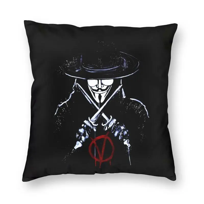 

Роскошный чехол для диванной подушки с эффектом запоминания парня Фокса чехол для домашней декоративной подушки V-значит вендетта наволочк...