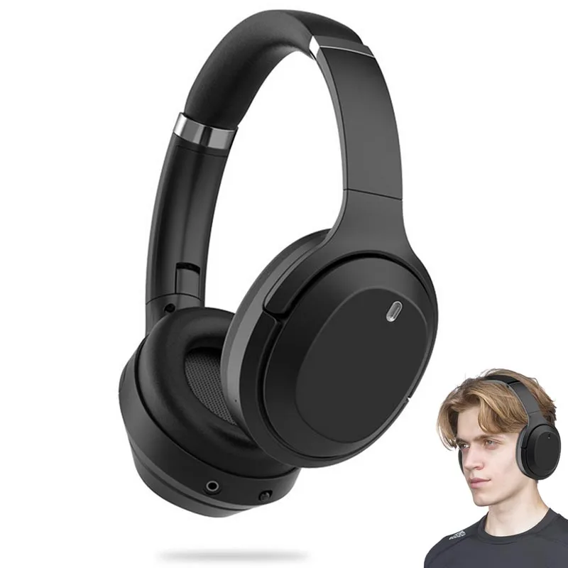 M98ANC Новая беспроводная гарнитура, Bluetooth гарнитура, Складные стерео наушники, игровые наушники с микрофоном для ПК, мобильного телефона, Mp3