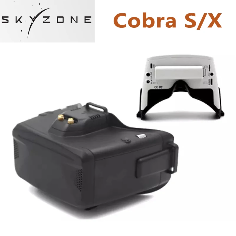 

Skyzone Кобра S 800x480 4,3 дюймов Кобра X 1280x720 4,1 дюймов 5,8G 48CH приемник RapidMix головной трекер DVR очки FPV гоночный Дрон