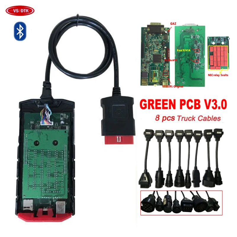 Для Delphis VD DS150E CDP V3.0 реле Bluetooth 2015R3 keygen OBD OBD2 диагностический инструмент для