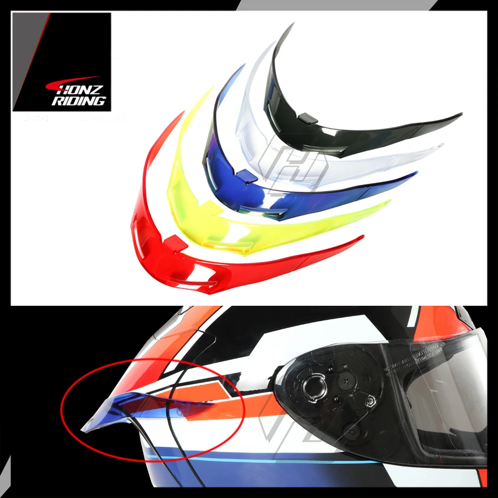 Для AX8 SHOEI X12 X14 Z7 GT-AIR для ARAI RX7X RX7 QJ мотоциклетный шлем задний спойлер | Автомобили и