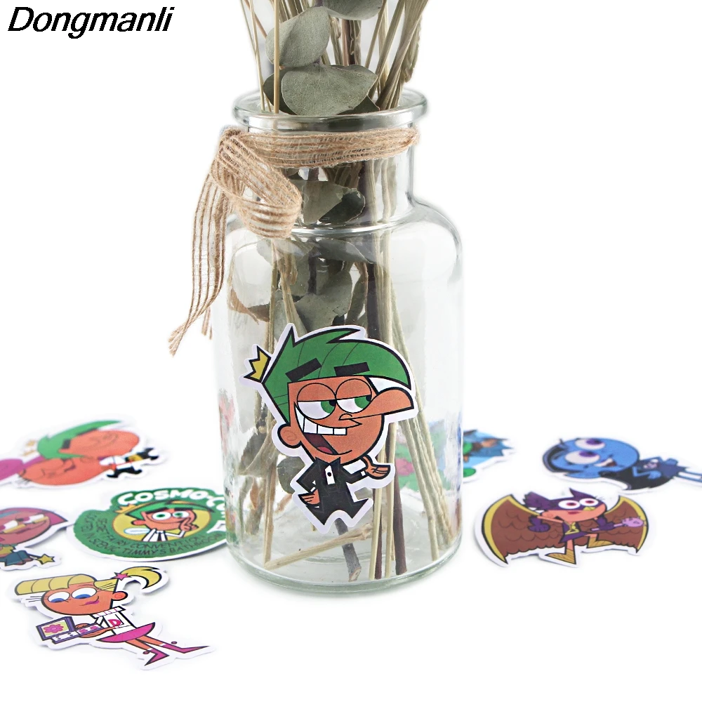 

BG029 Dongmanli 38pcs/set Cartoon Anime Scrapbooking Sticker Decal For for Guitar Laptop Luggage Car Fridge Graffiti Sticker