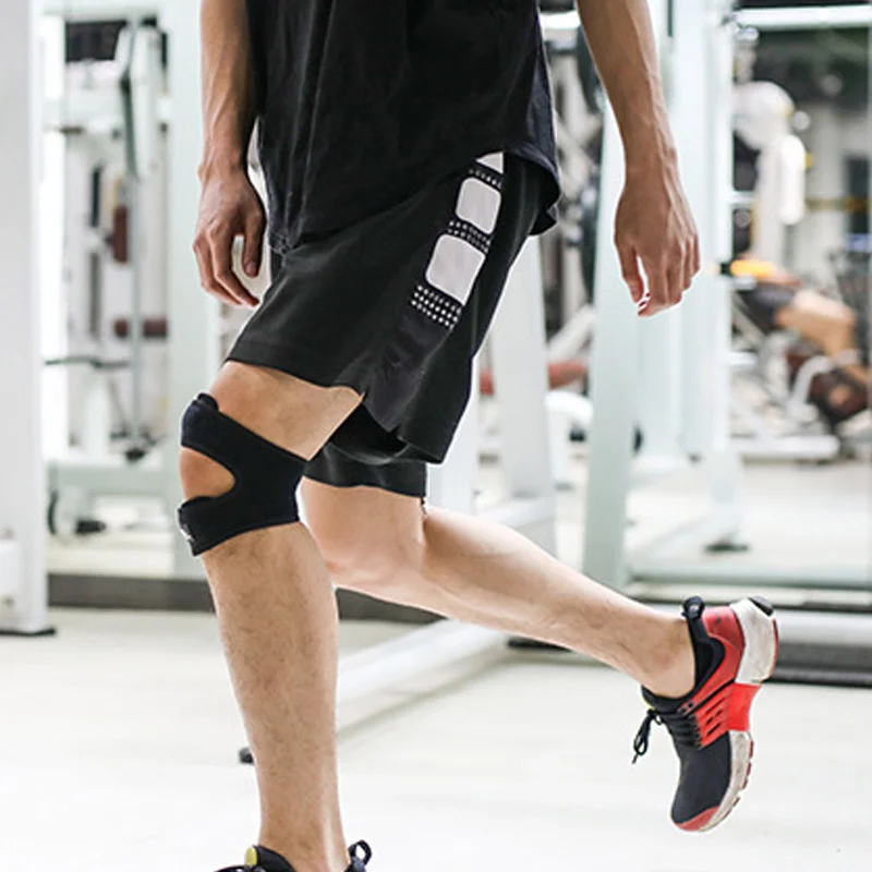 Пояс для поддержки колена эластичная лента повязки спортивный фитнес ремень