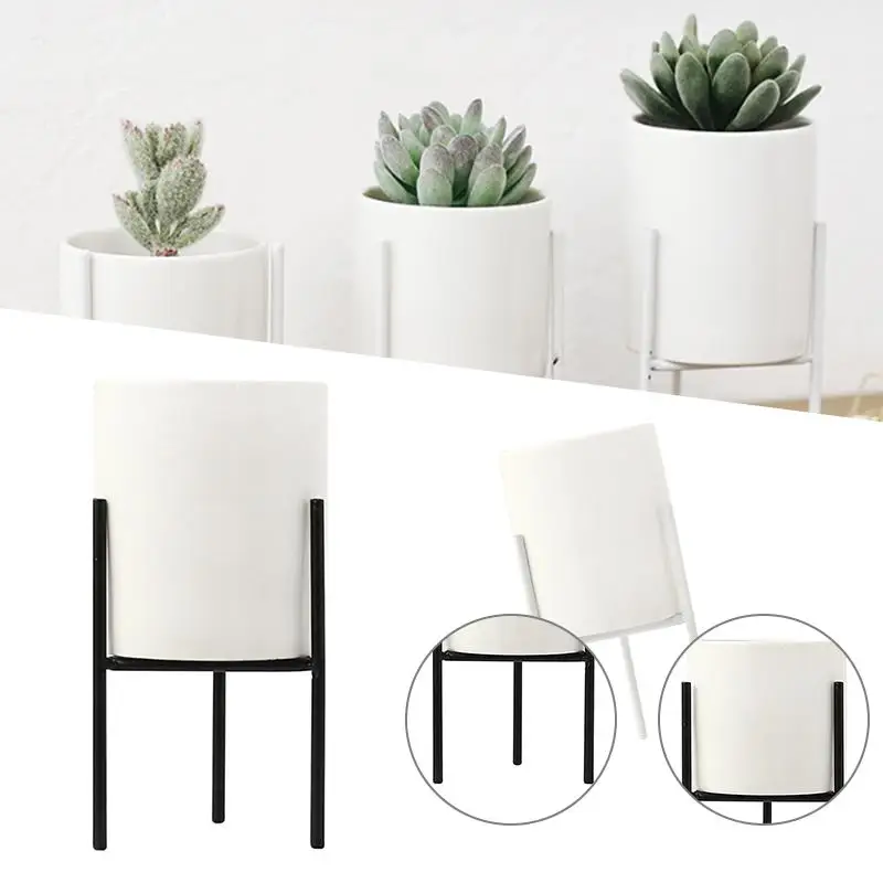 Геометрический металлический цветочный горшок домашний держатель стойка для