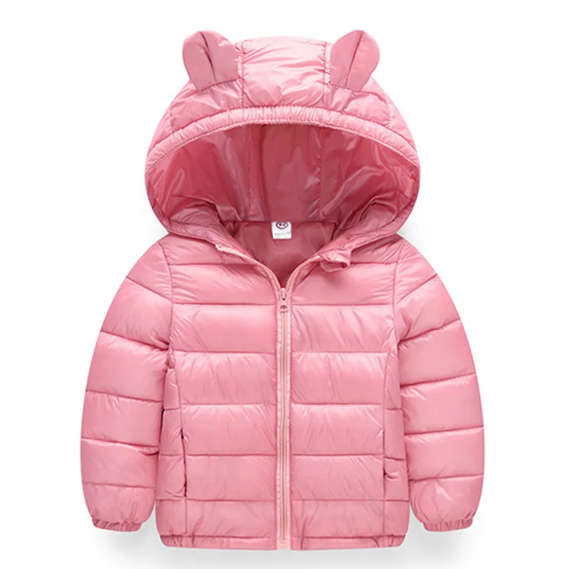 Осень зима 2020 теплые куртки для девочек пальто мальчиков маленьких детская