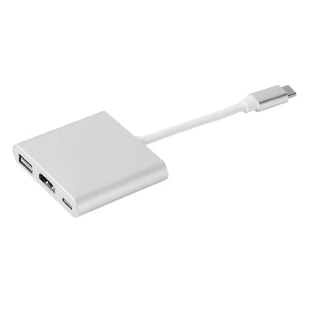 Multi-purpose Mini Type-C Turn Hdmi Three-In-One Usb To Converter USB Interface For Apple Macbook | Электроника
