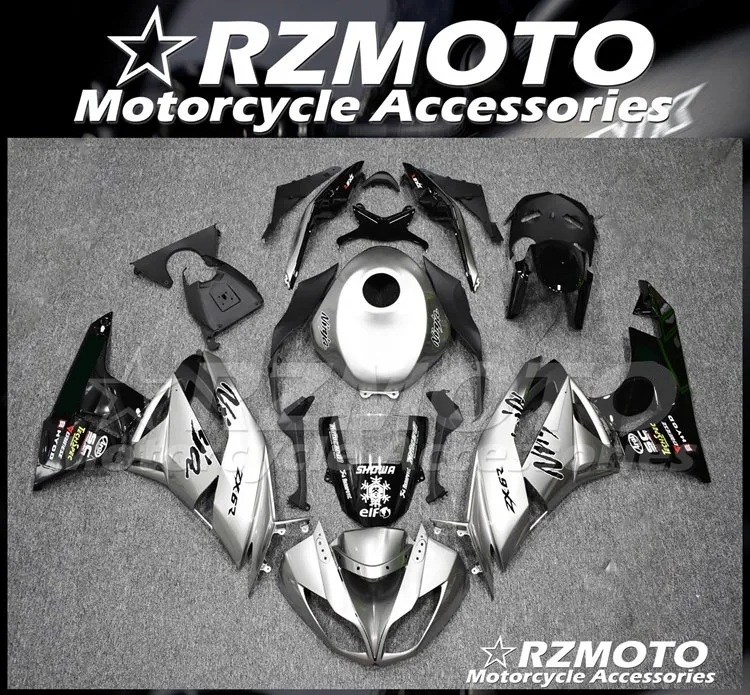 Новый ABS мотоцикл весь обтекатель комплект подходит для Kawasaki Ninja ZX-6R 636 09 10 11 12 ZX6R 2009