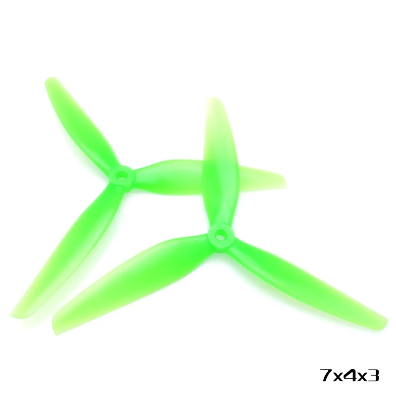 HQProp DP 7x4x3 Green propeller