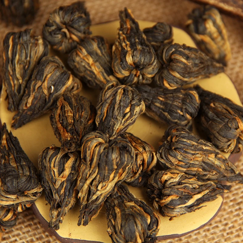 Dianhong-brotes dorados fragantes de miel, t&eacute; chino negro, t&eacute; rojo, g/caja 2021, 170-3