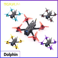 tcmmrc dolphin 3 inch 3 6s 1507 2400kv quadcopter rc plane with camera fpv racing drone diy mini drone kit new year gifts 2022