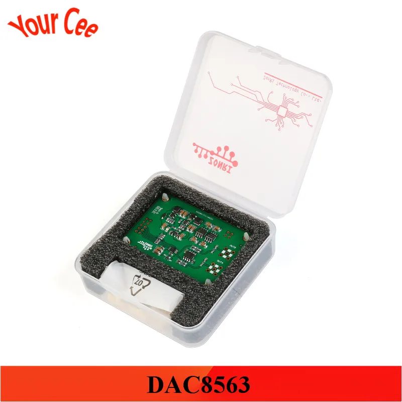 DAC8563 цифро-аналоговый преобразования приобретения Dual Core 16 бит модуль DAC данных