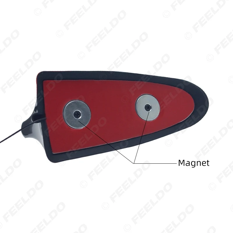 FEELDO белый/черный/серебристый Автомобильная цифровая Акула ТВ антенна усилитель