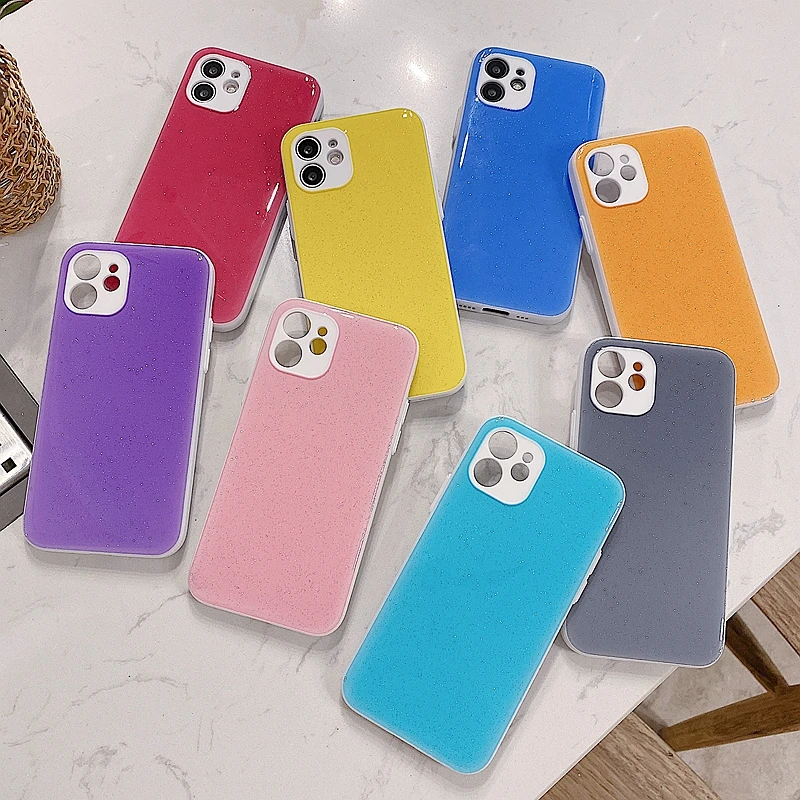 Модный чехол карамельного цвета для телефона iPhone 12 11 Pro Max Mini X XR XS 7 8 Plus SE 2020 бампер