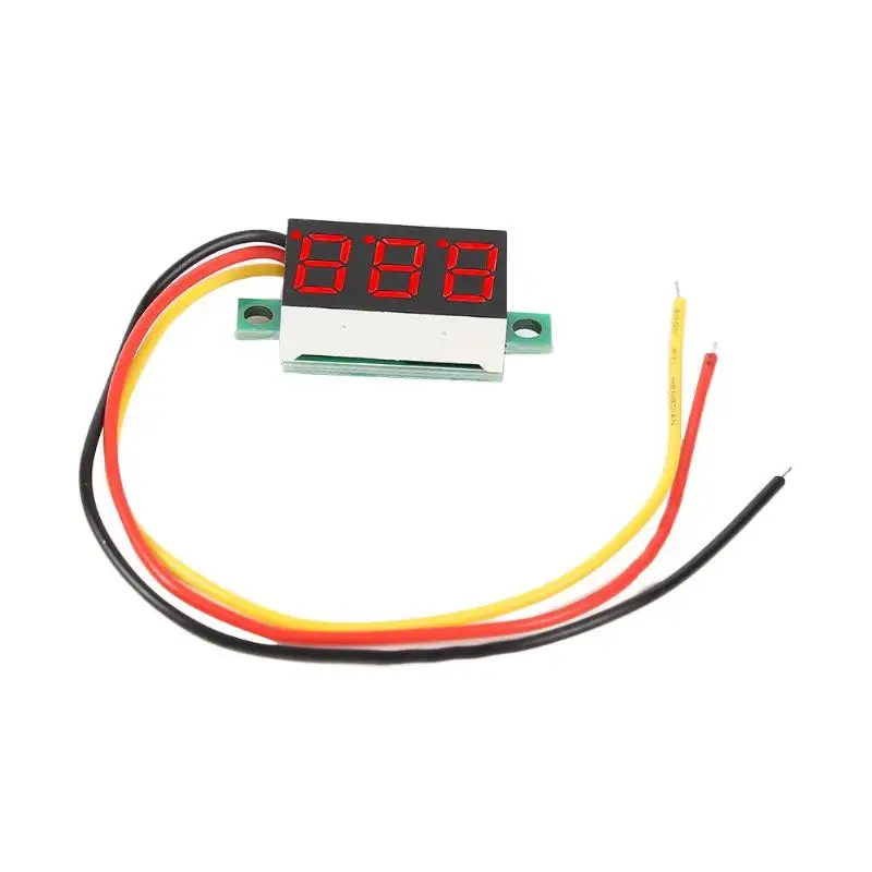 DC0V-100V 0 36 дюймовый цифровой светодиодный дисплей с красным напряжением хорошая