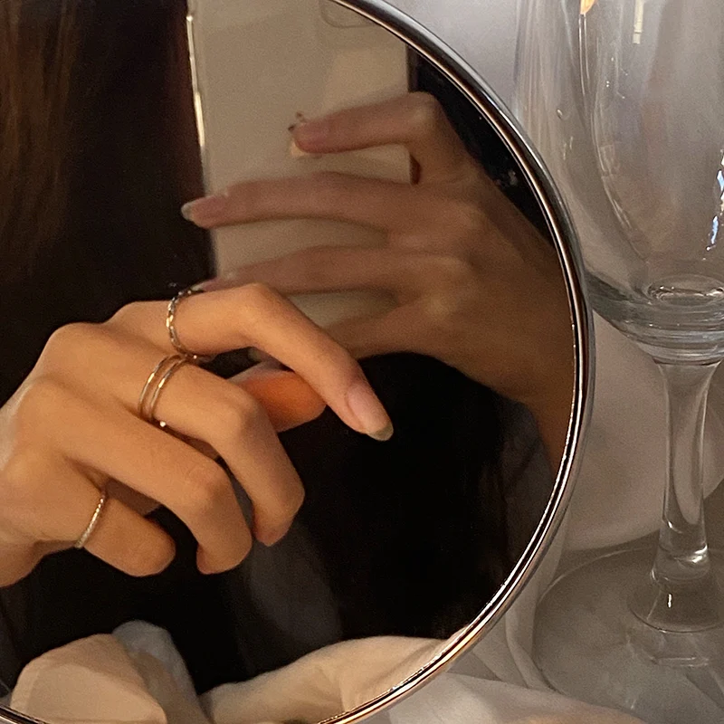 Кольцо женское на указательный палец в японском стиле для вегетарианцев |