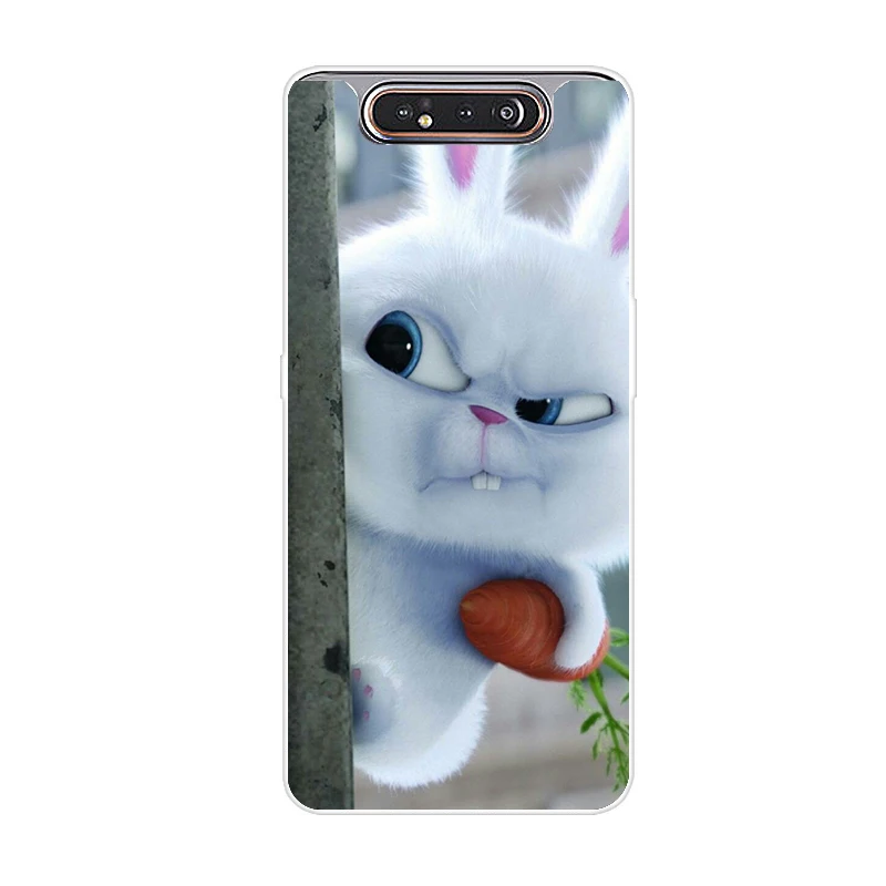 Бордовый Чехол для телефона для samsung Galaxy A80 чехол силиконовые в форме цветка окрашенные мягкая накладка на заднюю панель из ТПУ чехол для samsung A80 80 чехол модные Coque - Цвет: Бордовый