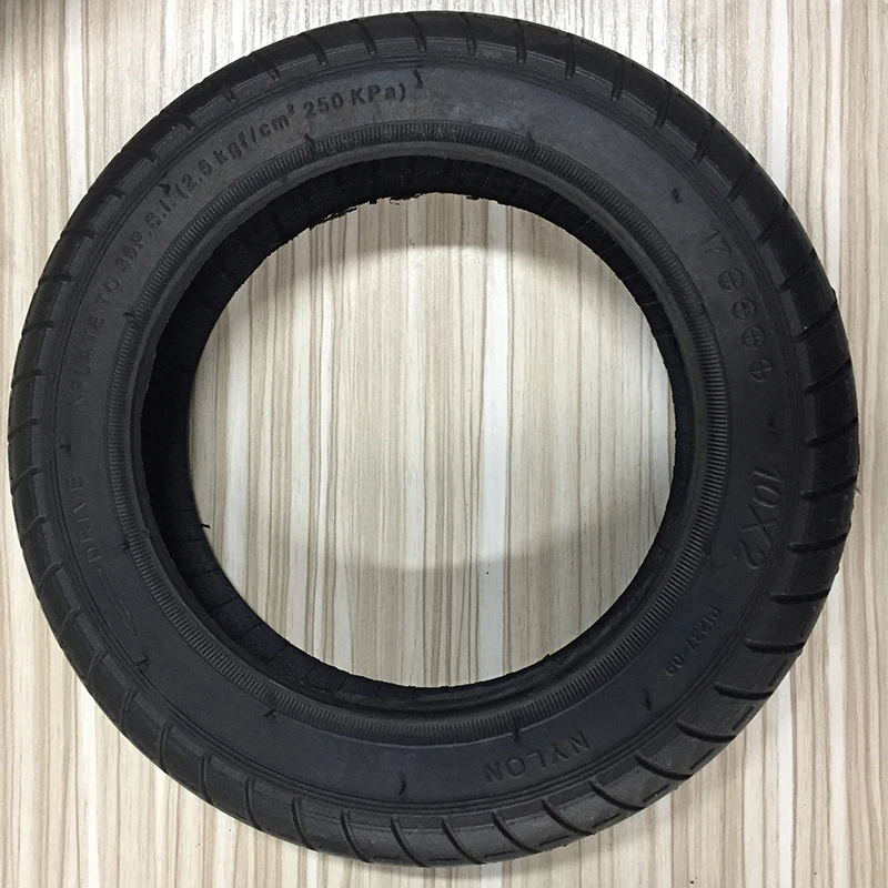 10 inch outer tire Модернизированные 10 дюймовые шины для Xiaomi M365 Pro, утолщенные надувные колеса, шины с наружной внутренней трубкой, пневматические шины для скутеров Xiaomi - Цвет: 10 inch outer tire