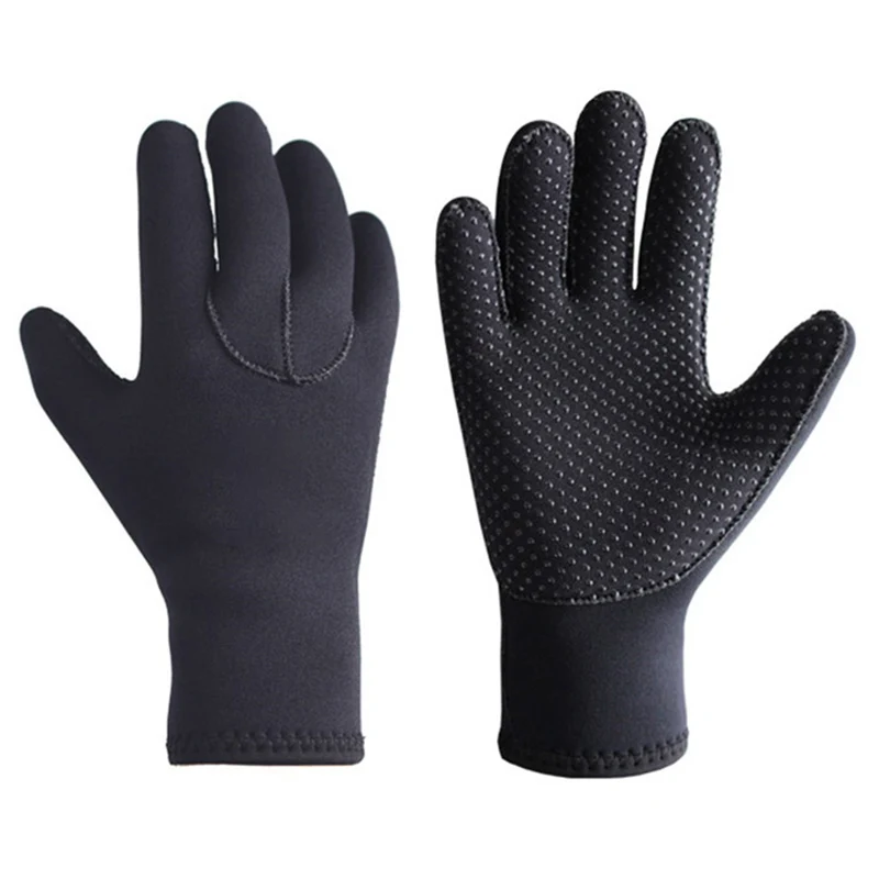 

1 пара перчаток для дайвинга 3 мм Нескользящие износостойкие теплые прочные перчатки для рыбалки WHShopping