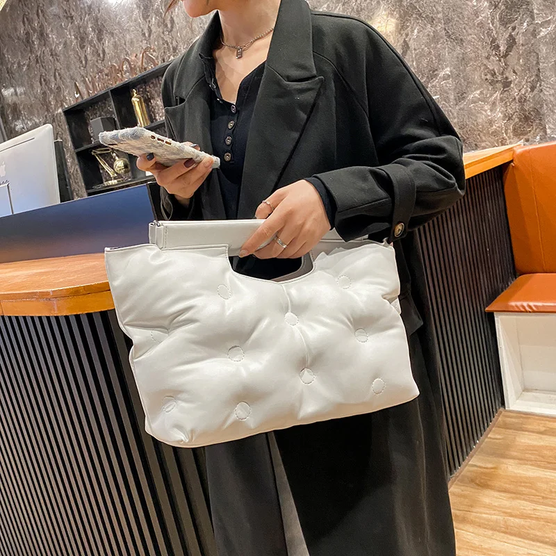 

Брендовая зимняя Новинка 2021, вместительная сумка, женская сумка через плечо из искусственной кожи, Высококачественная сумка через плечо, ро...