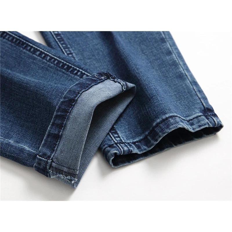 Новинка 2021 мужские итальянские джинсы от известного бренда облегающие прямые на