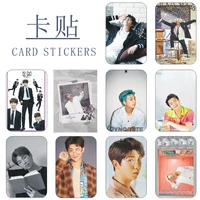 rap monster lomo card sticker fan gifts 8 75 5cm10sheets nam joon kim