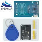 1 шт. MFRC-522 RC-522 RC522 антенна RFID IC беспроводной модуль для Arduino IC ключ SPI писатель считыватель IC карты Бесконтактный модуль