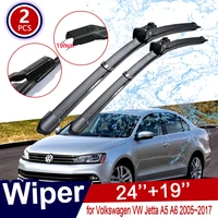 2pcs car wipers blade for volkswagen vw jetta a5 a6 20052017 accessories 2006 2008 2010 2011 2012 2016 sticker front windshield